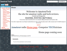 Tablet Screenshot of amateurtech.com